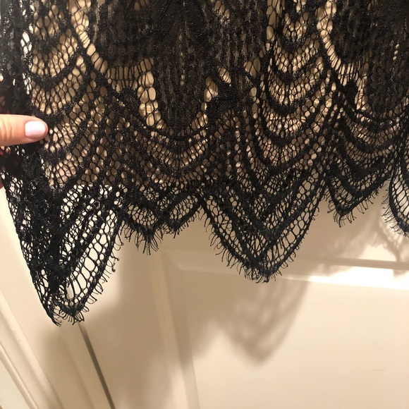 Black lace dress - Picture 3 of 5